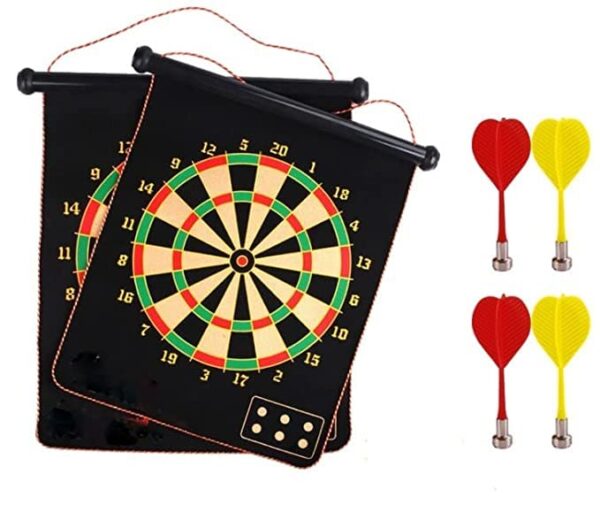 17 Inch Magnetic Dart Board for Kids Now