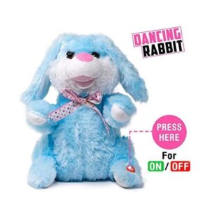 Space Age Interactive Dancing Rabbit Soft Toy with Music and Moving Ears
